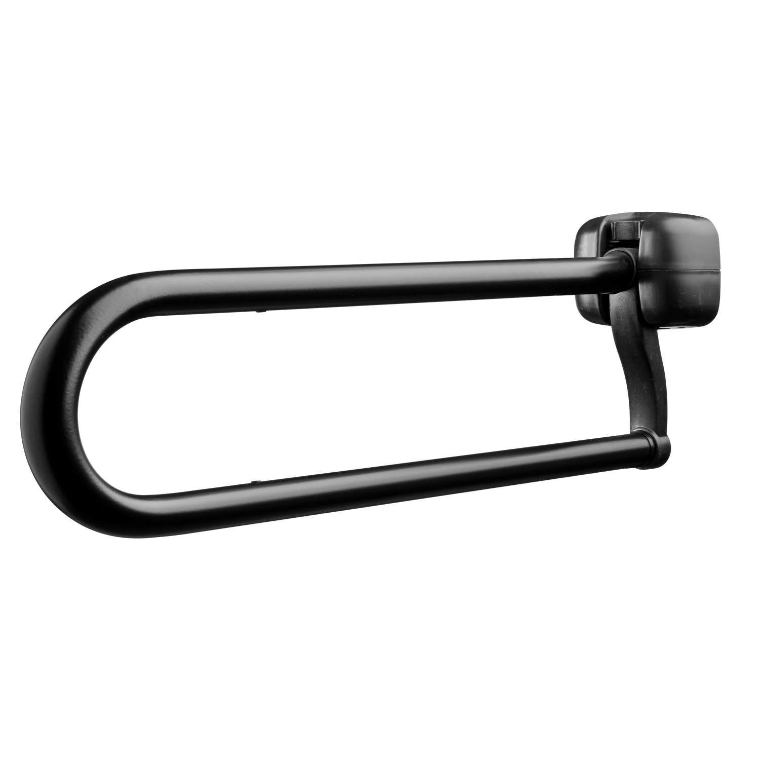 SecuCare Toilet bar foldable Premium black