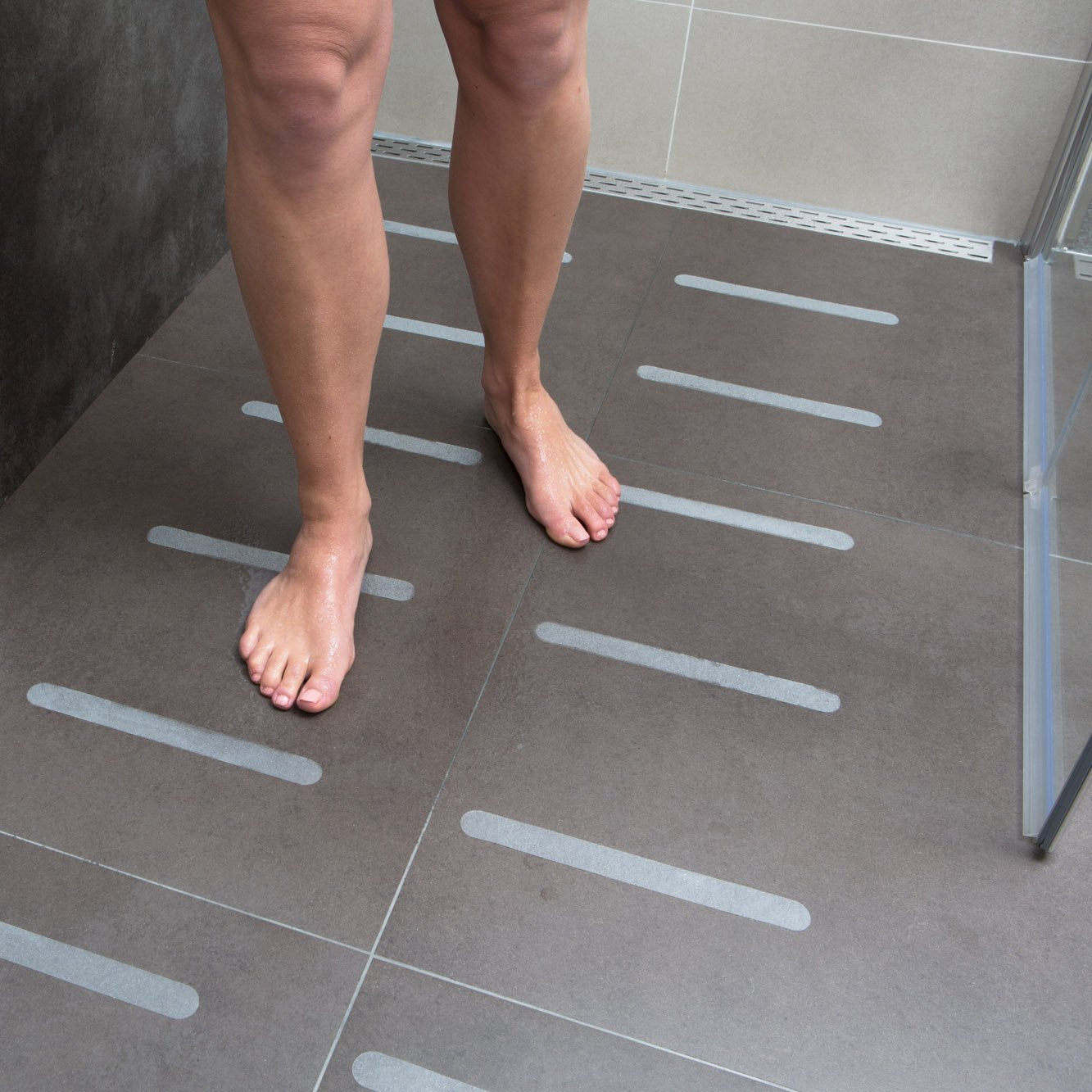 SecuCare Anti-slip sticker bathroom oblong, 12 pcs.