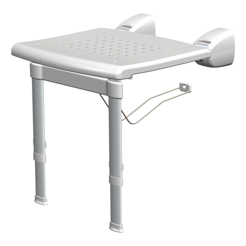 SecuCare Foldable shower chair with extendible legs