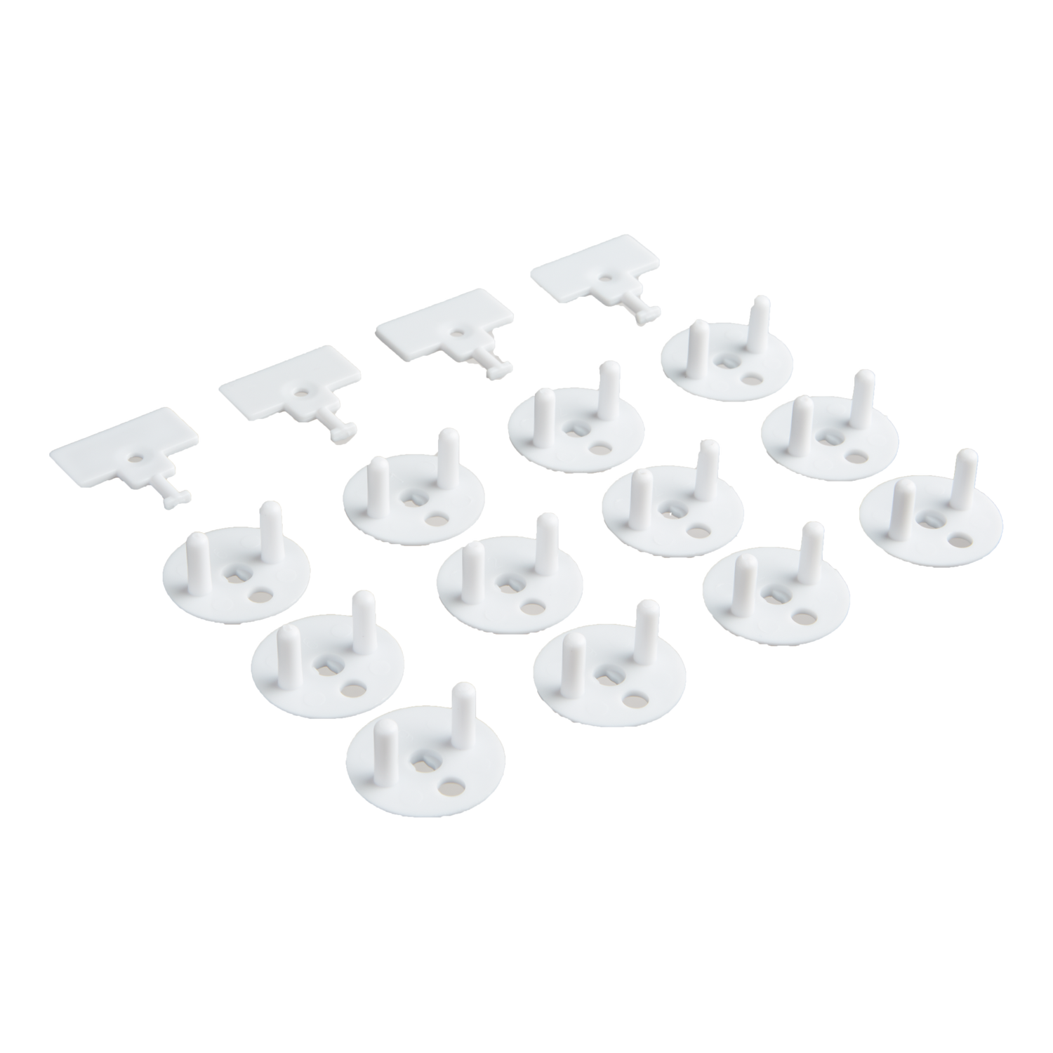 SecuCare Socket plug with earth pin (Belgium), 12 pieces