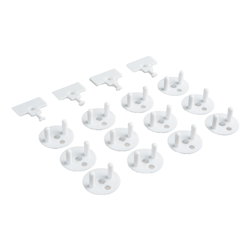 SecuCare Socket plug with earth pin (Belgium), 12 pieces