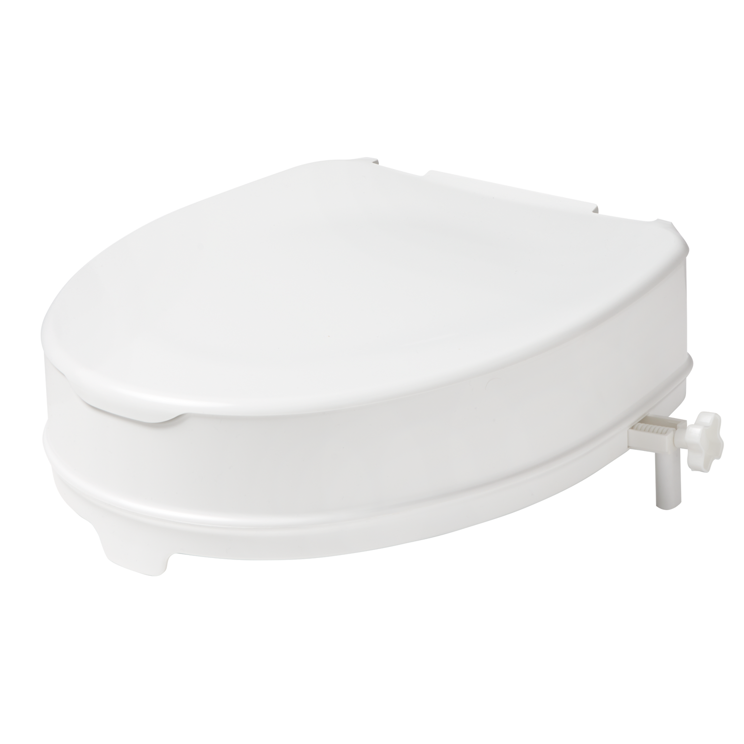 SecuCare Toilet seat raiser with lid