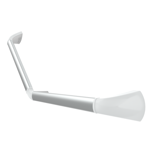 SecuCare Grab Bar Aluminium 45˚ angle, white