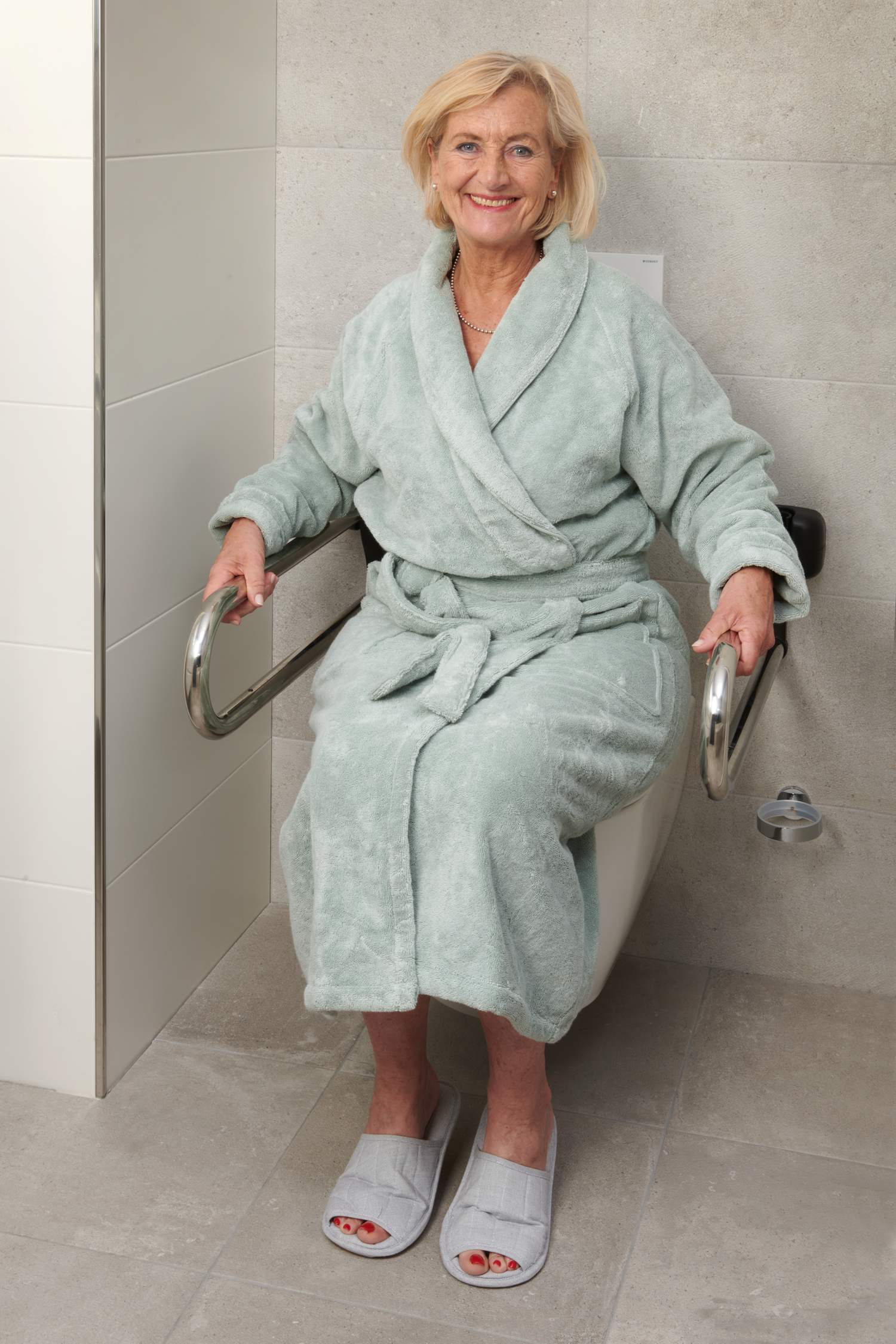 SecuCare Toilet bar foldable Premium stainless steel