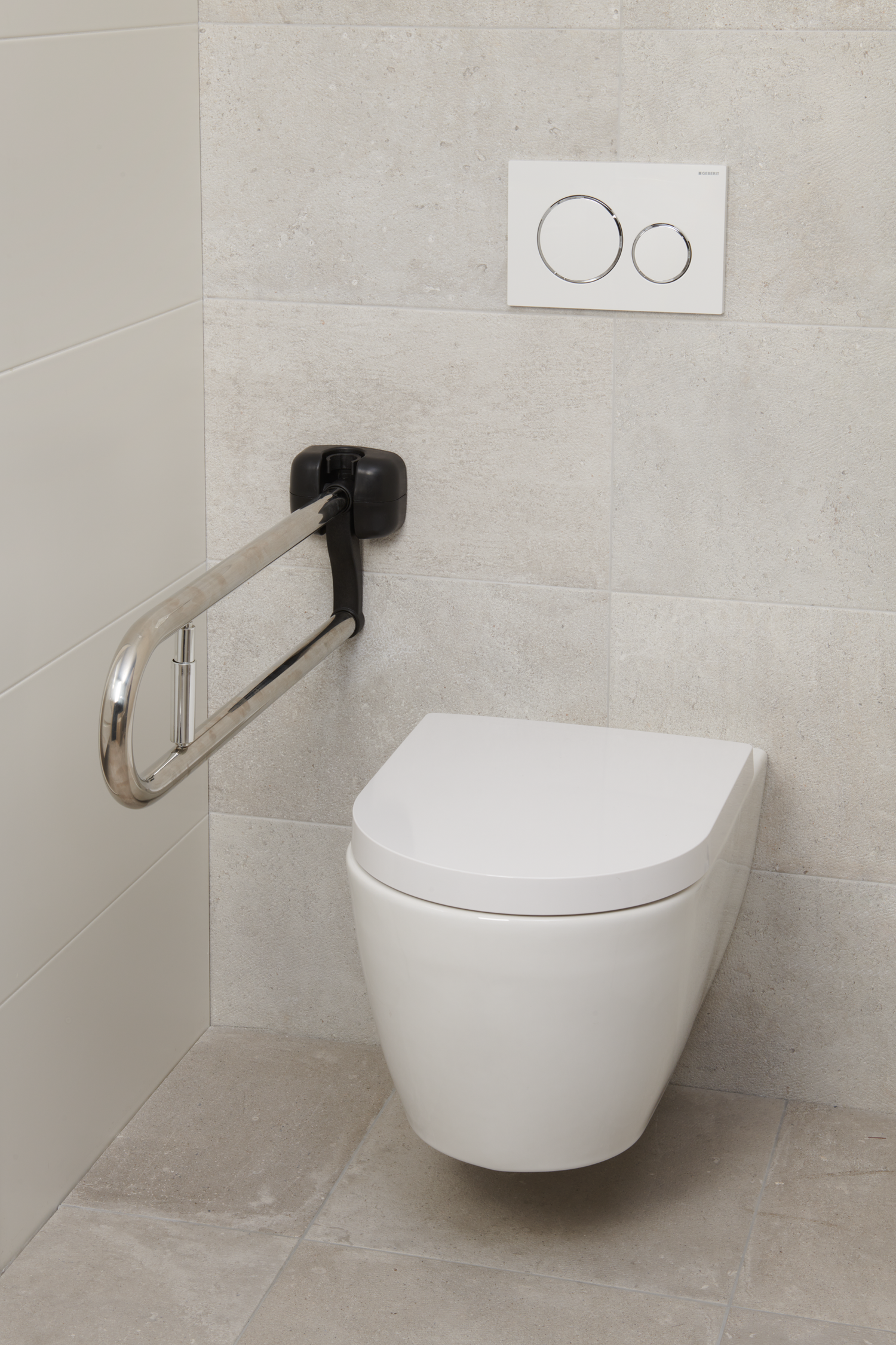 SecuCare Toilet roll holder for toilet bar Premium