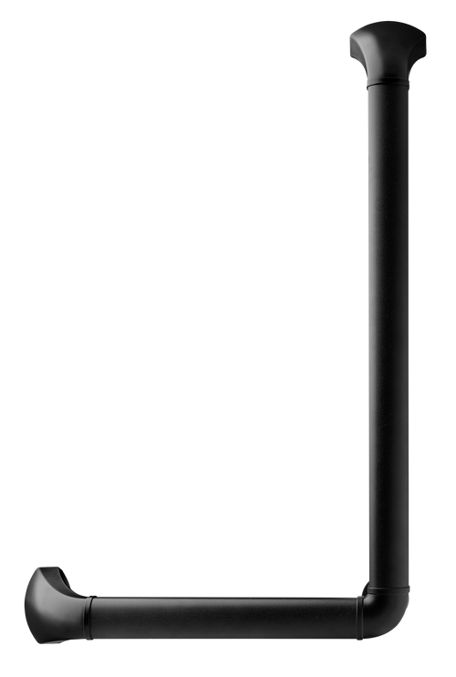 SecuCare Grab Bar aluminium 90˚ angle - black