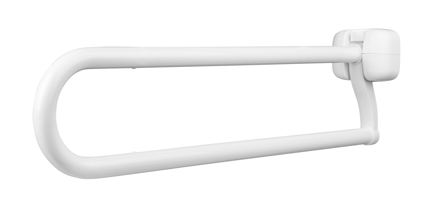 SecuCare Toilet bar foldable Premium white