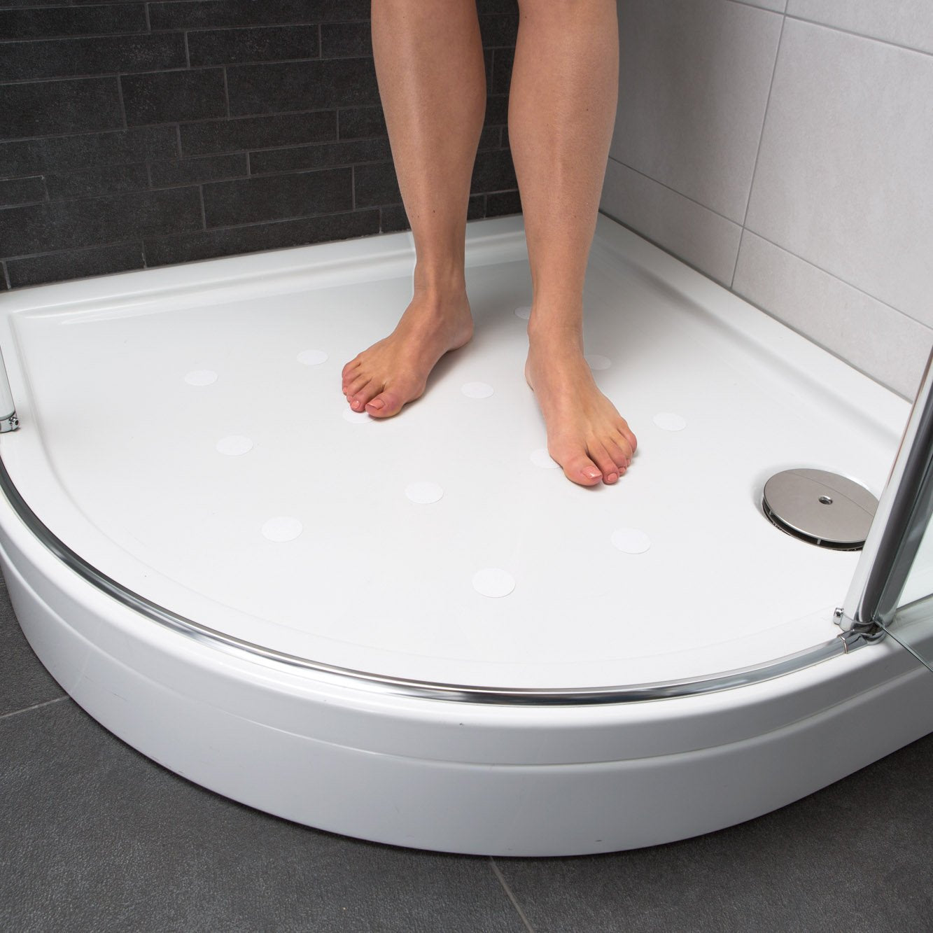 SecuCare Anti-slip sticker bathroom, round ⌀ 35 mm, 32 pcs.