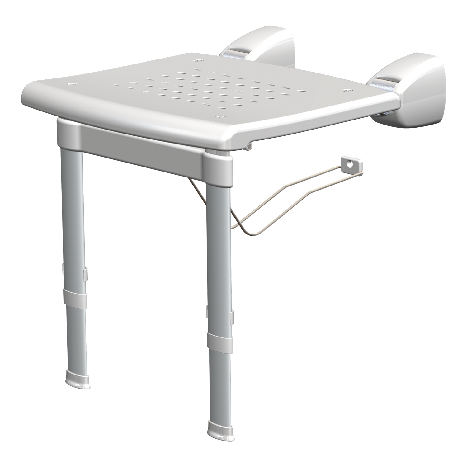 SecuCare Foldable shower chair with extendible legs