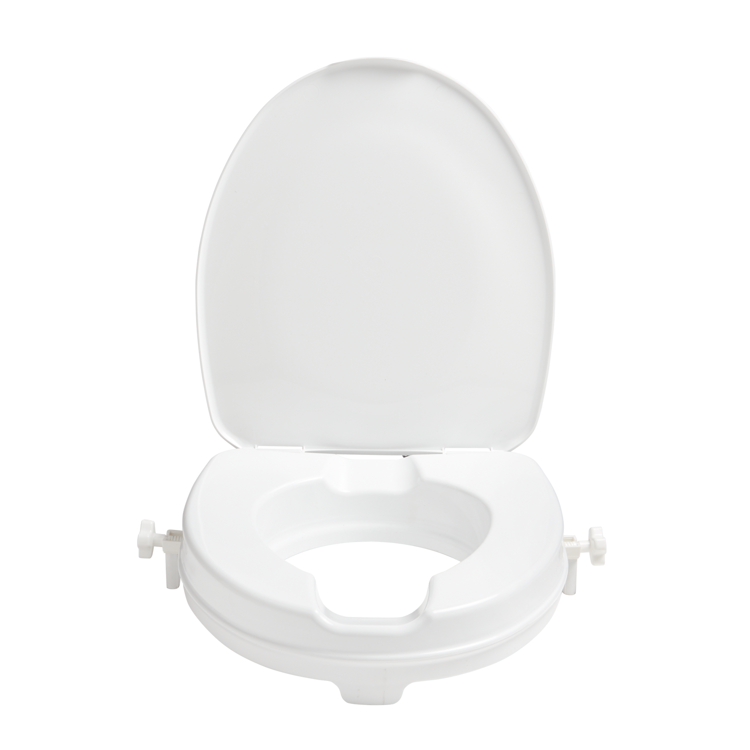 SecuCare Toilet seat raiser with lid