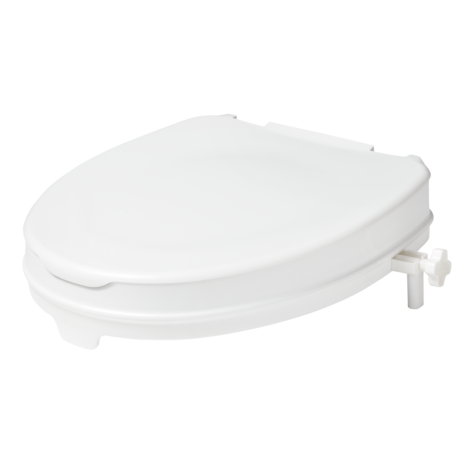 SecuCare Toilet seat raiser with lid