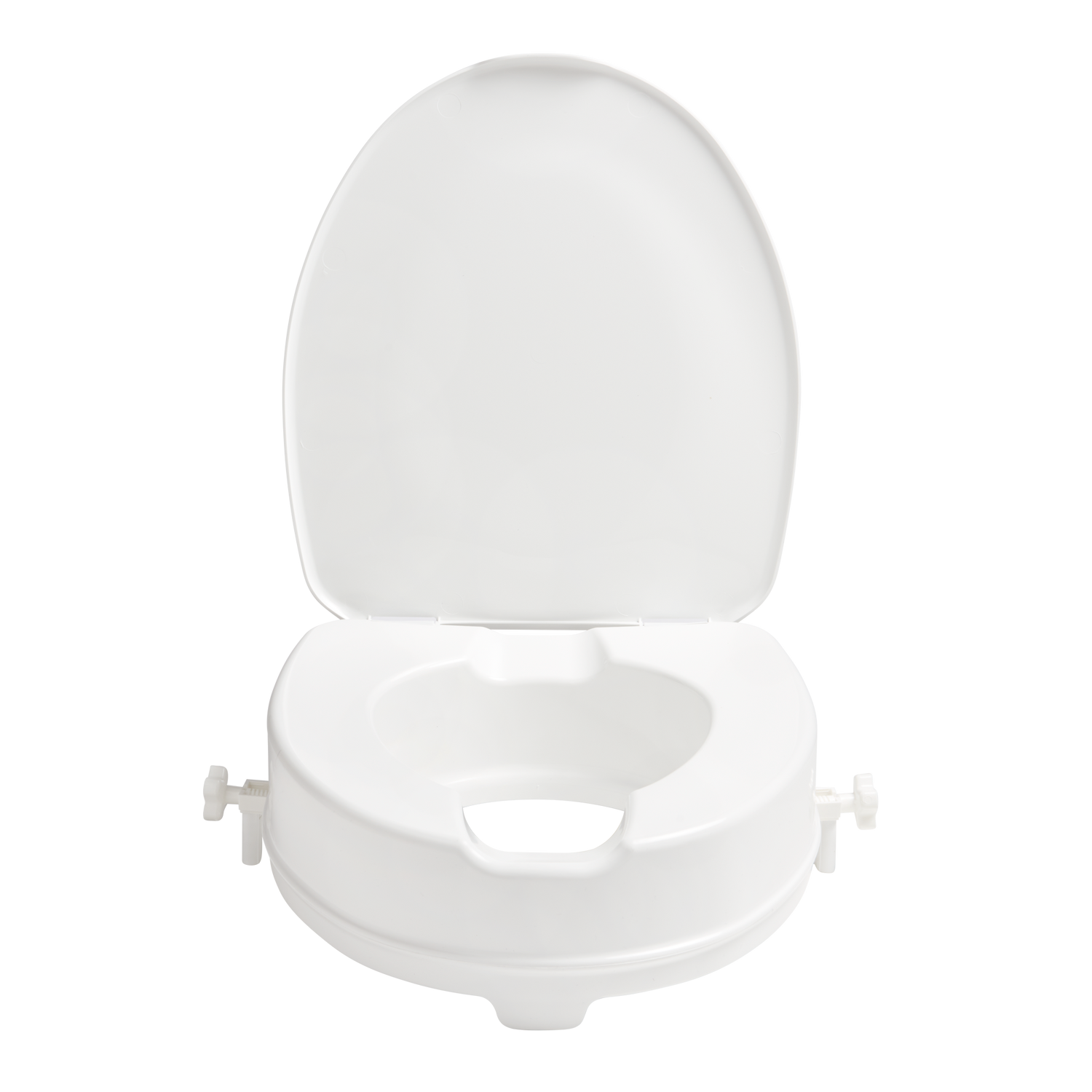 SecuCare Toilet seat raiser with lid