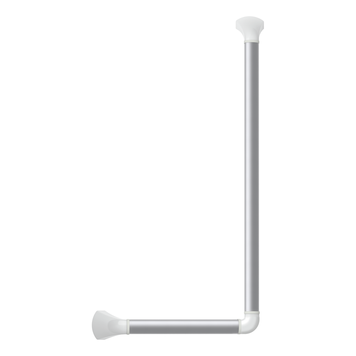 SecuCare Grab Bar Aluminium angle 90˚, white