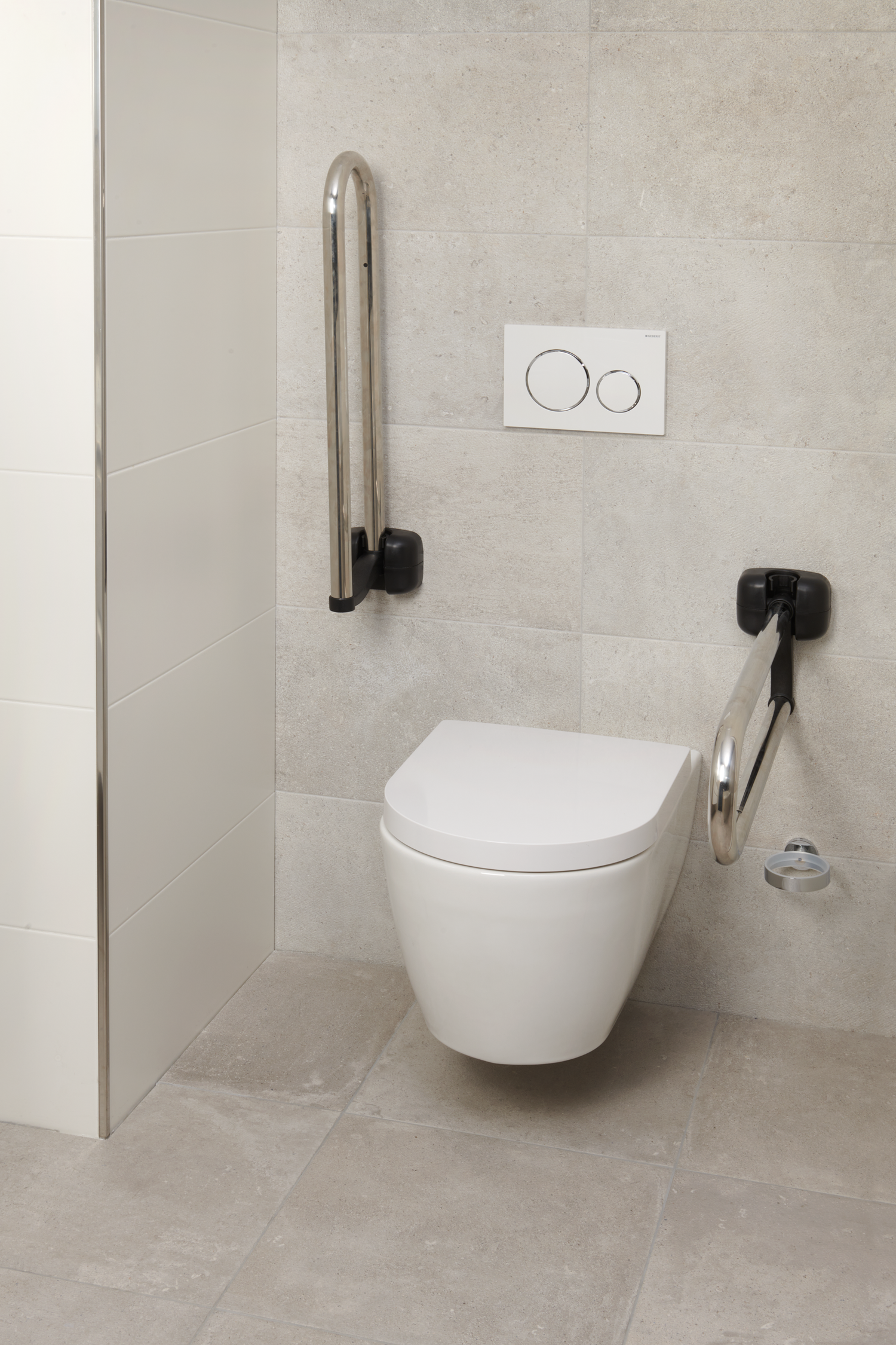 SecuCare Toilet bar foldable Premium stainless steel