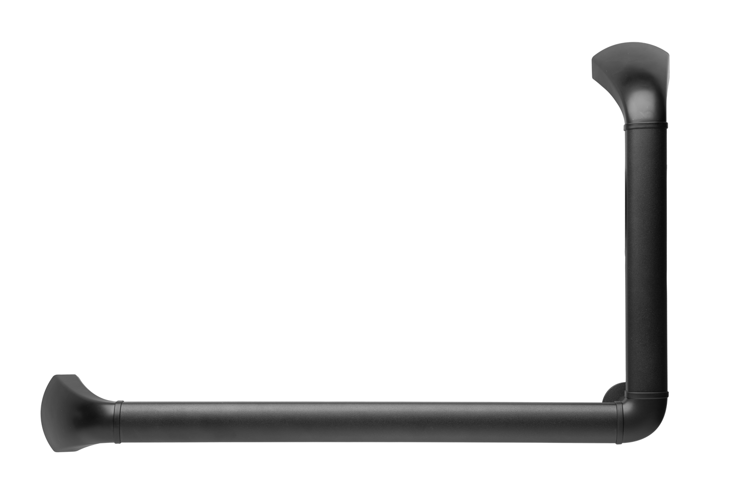 SecuCare Grab Bar aluminium 90˚ angle - black
