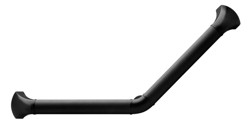 SecuCare Grab Bar Aluminium 45˚ angle, black