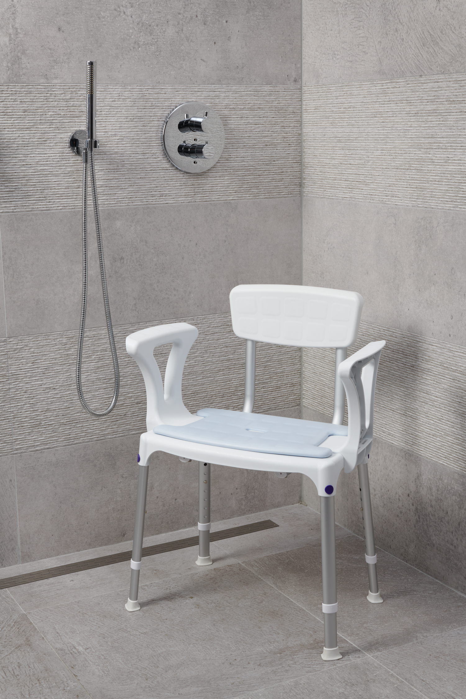 SecuCare comfort cushion for Quattro Shower Chair