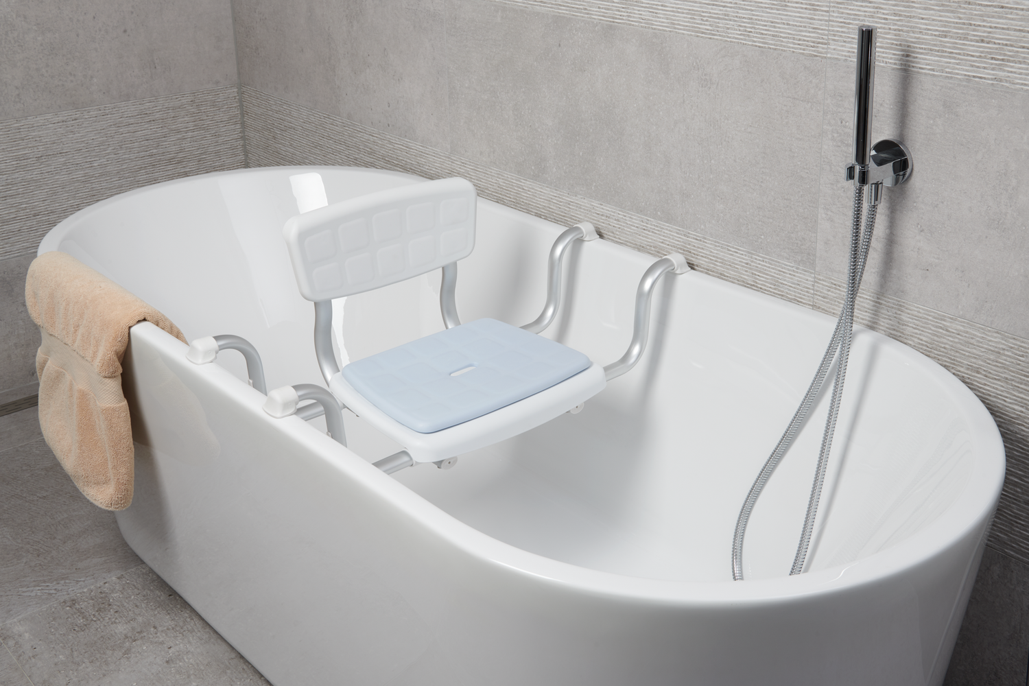 SecuCare comfort cushion for Quattro bathtubchair