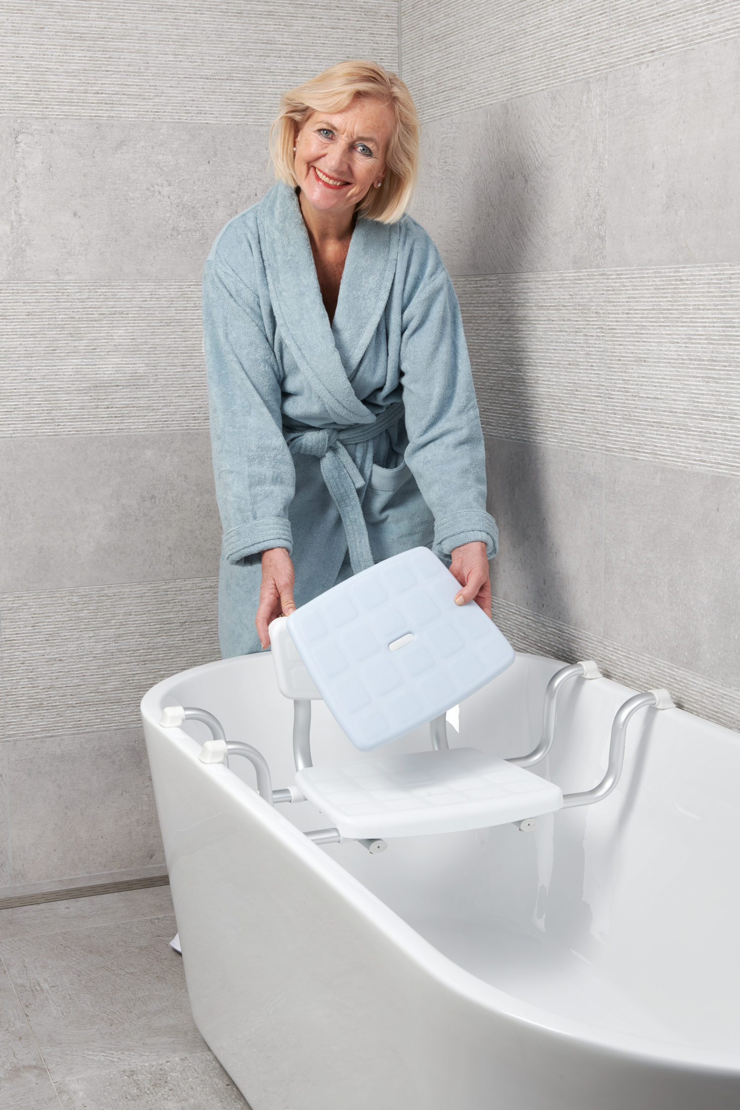 SecuCare comfort cushion for Quattro bathtubchair