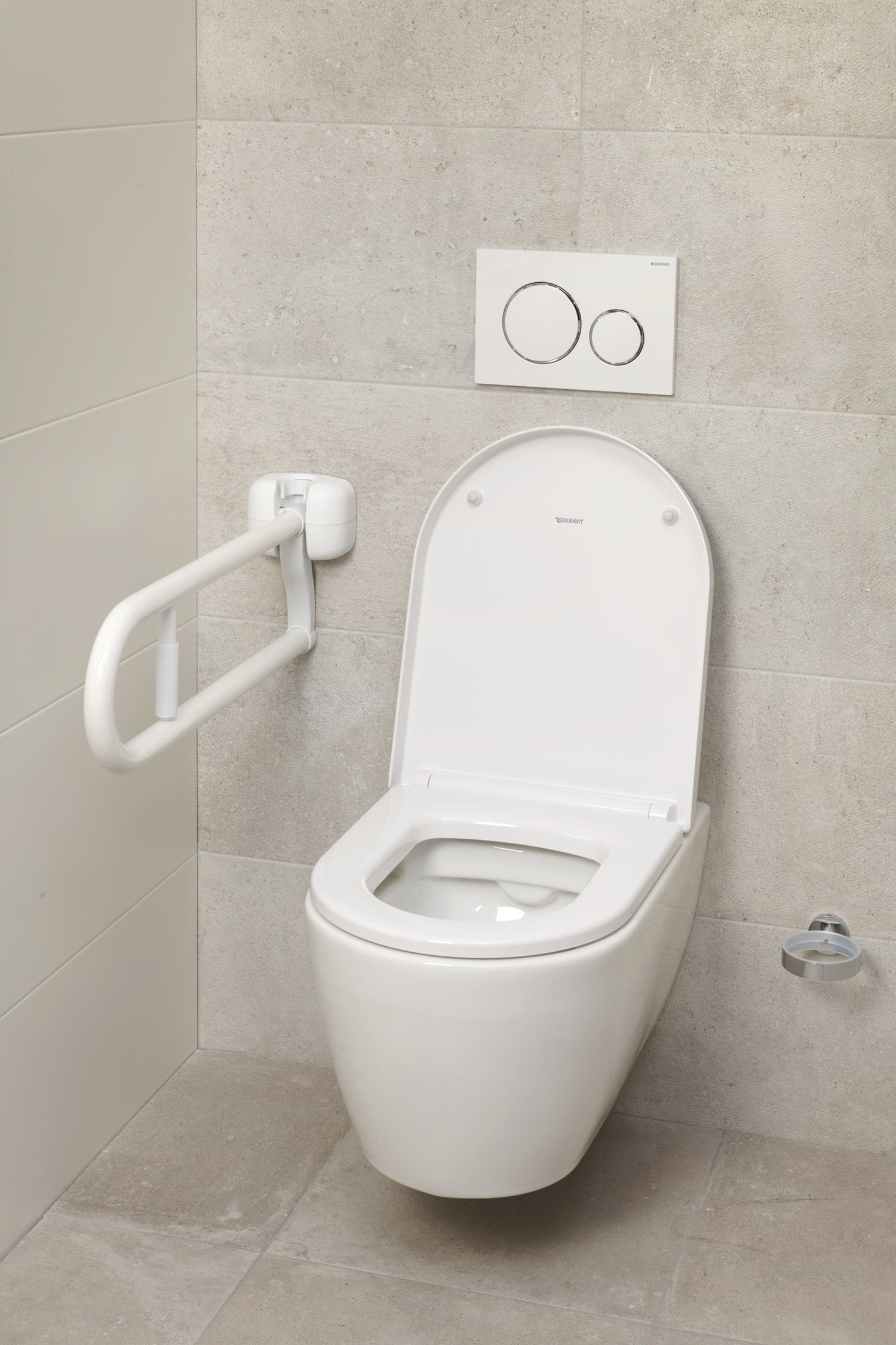 SecuCare Toilet roll holder for toilet bar Premium