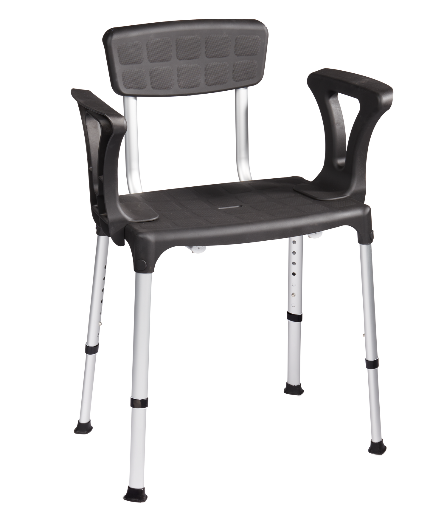 SecuCare Quattro armrest for shower chair, black