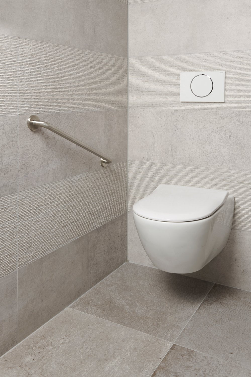 SecuCare Grab Bar ø25 mm brushed stainless steel